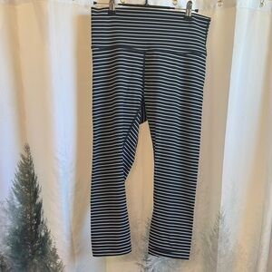 Striped Lululemon Leggings size 10